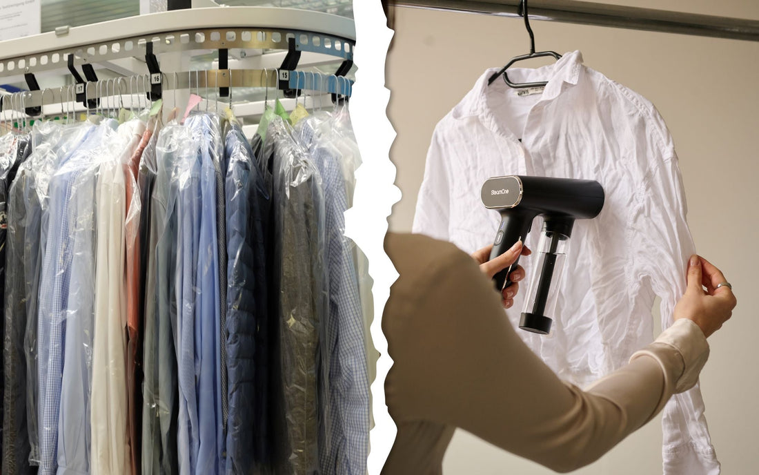 Défroisseur vapeur ou pressing : que choisir pour vos vêtements ?