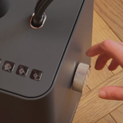 SteamCube, gros plan sur la commande